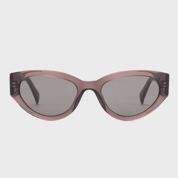 Otis Audrey Sunglasses - Eco Crystal Velvet/Neutral Grey Polarised