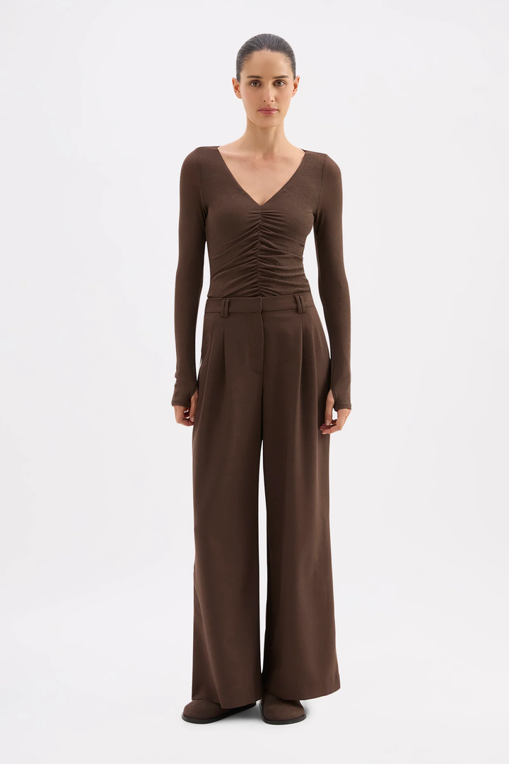 Nude Lucy Abigail Pant - Walnut
