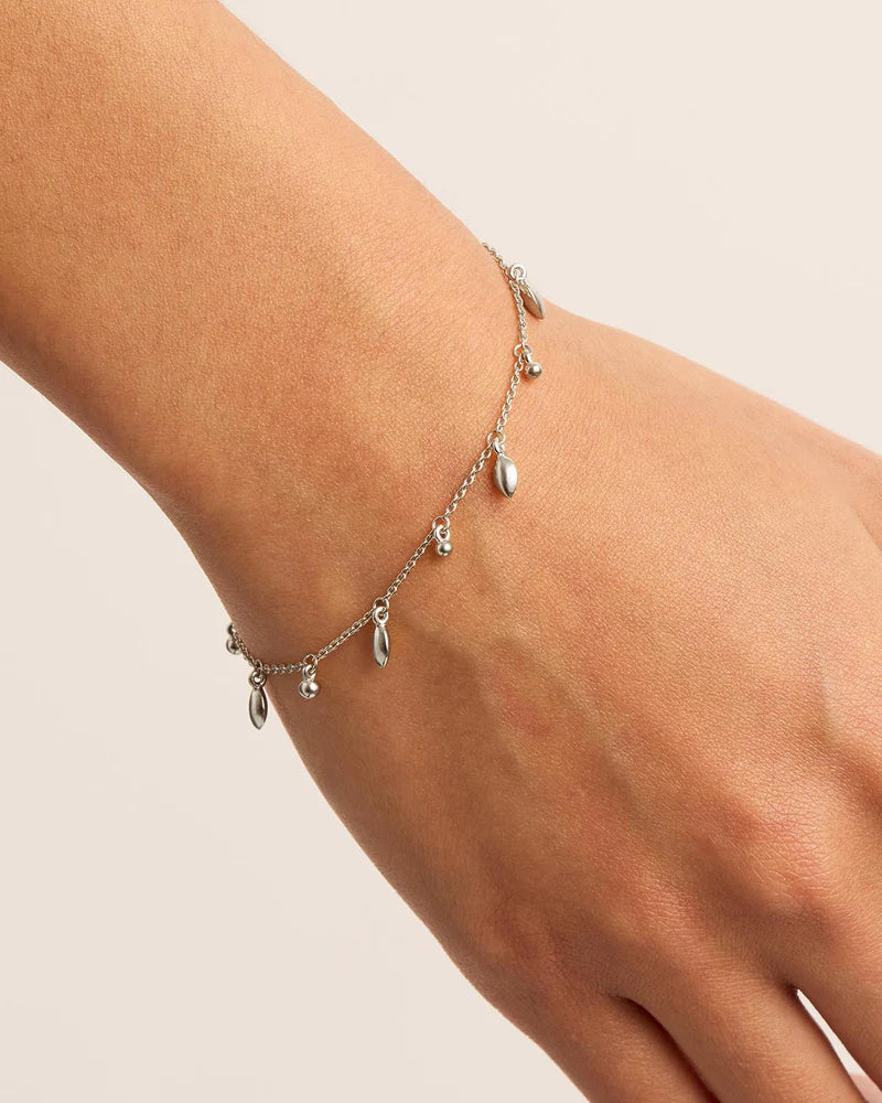 By Charlotte Live in Grace Bracelet-  Sterling Silver