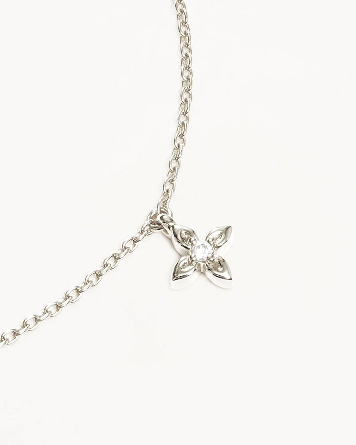 By Charlotte Live In Peace Bracelet- Sterling Silver