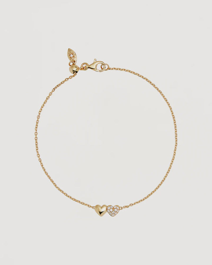 By Charlotte Always By Your Side Bracelet - 18k Gold Vermeil