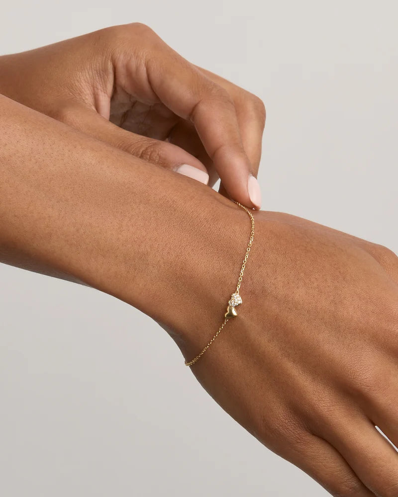 By Charlotte Always By Your Side Bracelet - 18k Gold Vermeil