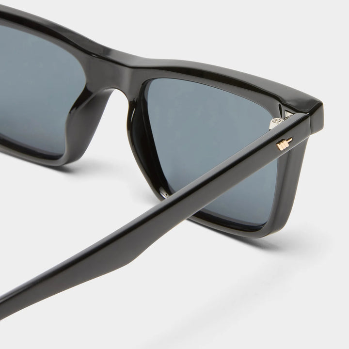 Le Specs Broski Sunglasses - Black Smoke Mono