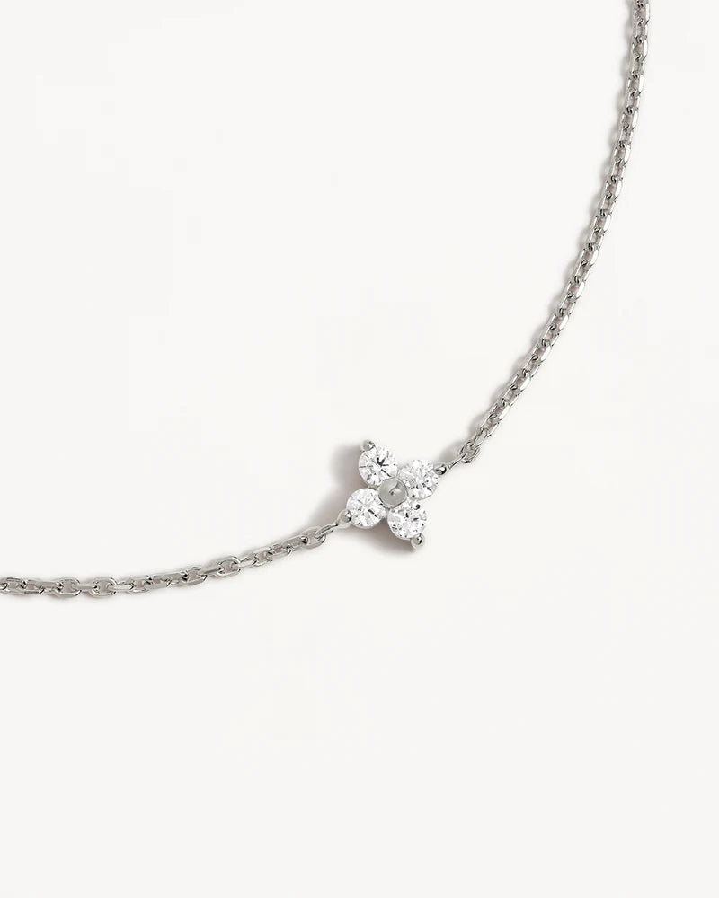 By Charlotte Crystal Bloom Bracelet - Sterling Silver