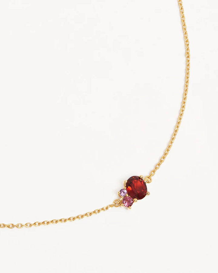 By Charlotte Kindred Birthstone Bracelet 18k Gold Vermeil-January