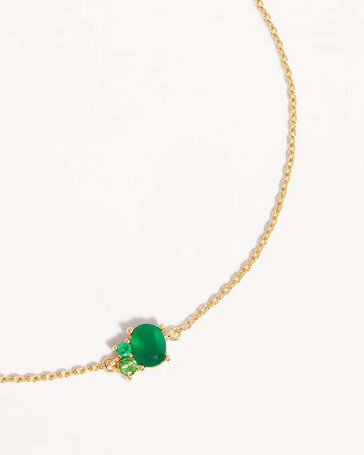 By Charlotte Kindred Birthstone Bracelet 18k Gold Vermeil-May