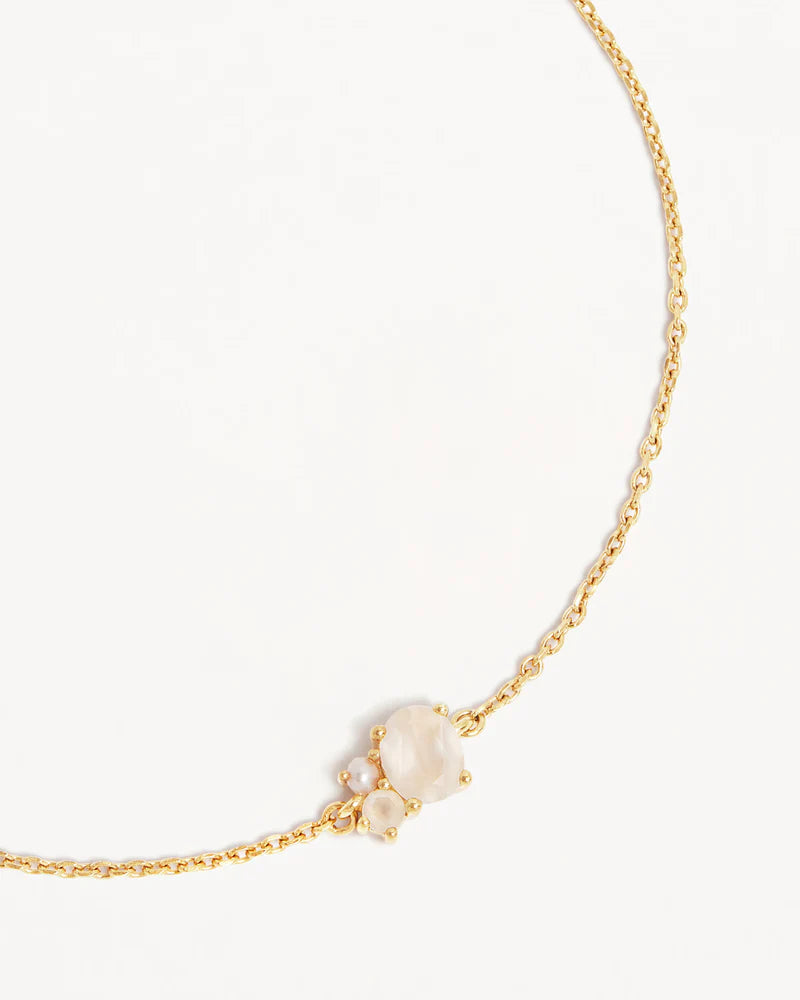 By Charlotte Kindred Birthstone Bracelet 18k Gold Vermeil-June