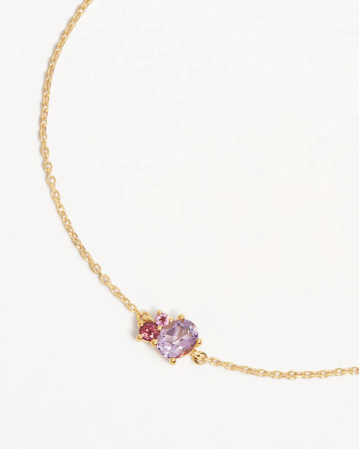 By Charlotte Kindred Birthstone Bracelet 18k Gold Vermeil-October