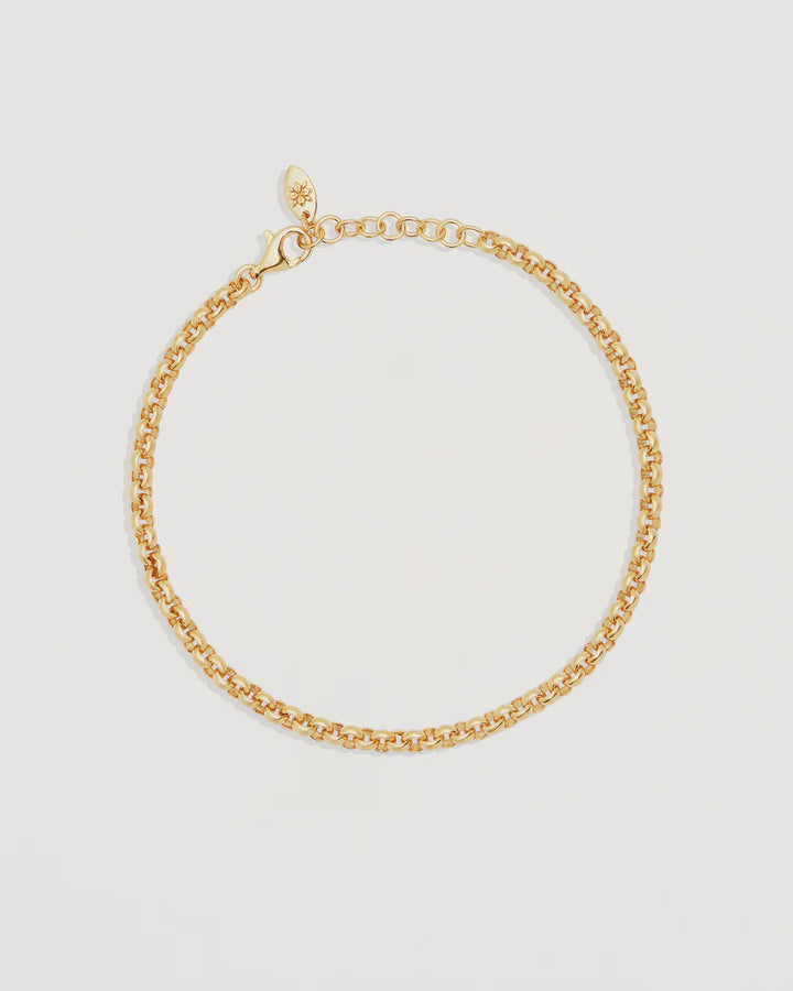 By Charlotte 18k Gold Vermeil Belcher Chain Bracelet