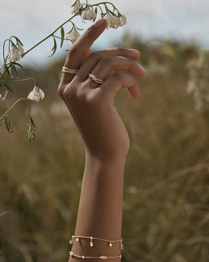 By Charlotte 18k Gold Vermeil Begin Again Bracelet