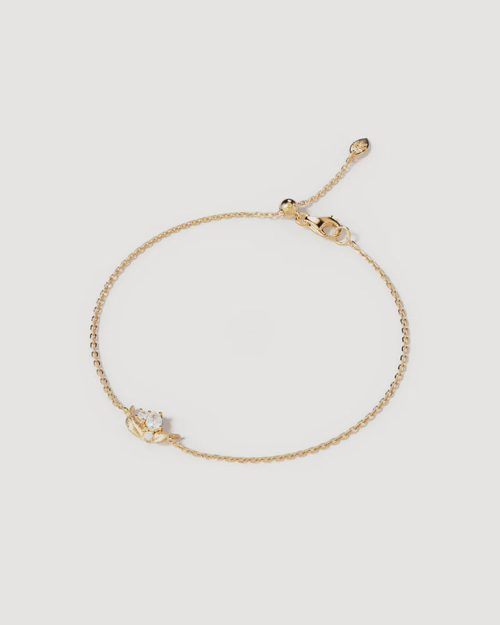 By Charlotte 18k Gold Vermeil Through The Seasons Bracelet