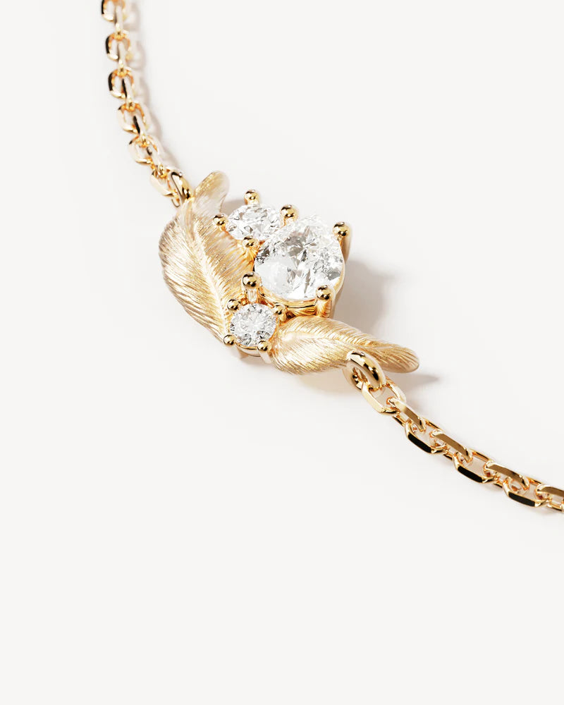 By Charlotte 18k Gold Vermeil Through The Seasons Bracelet