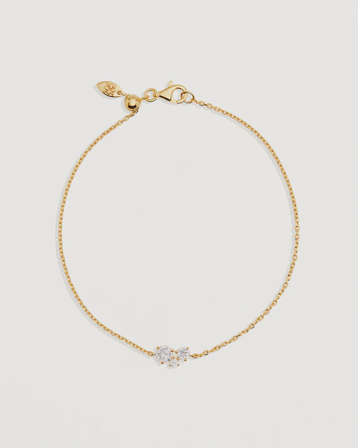 By Charlotte 18k Gold Vermeil Whispers Of Love Bracelet
