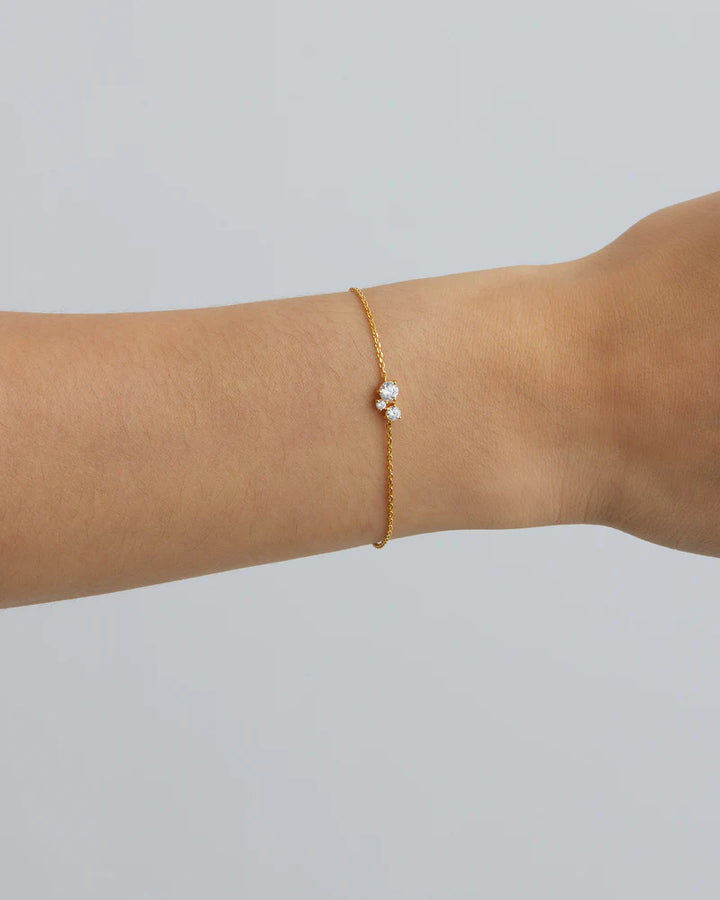 By Charlotte 18k Gold Vermeil Whispers Of Love Bracelet