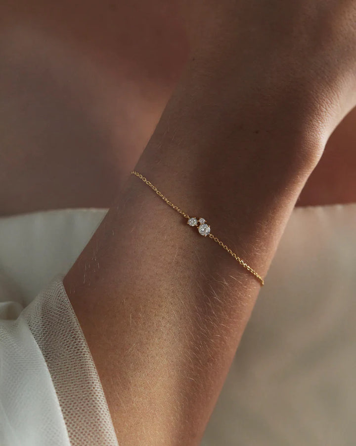 By Charlotte 18k Gold Vermeil Whispers Of Love Bracelet