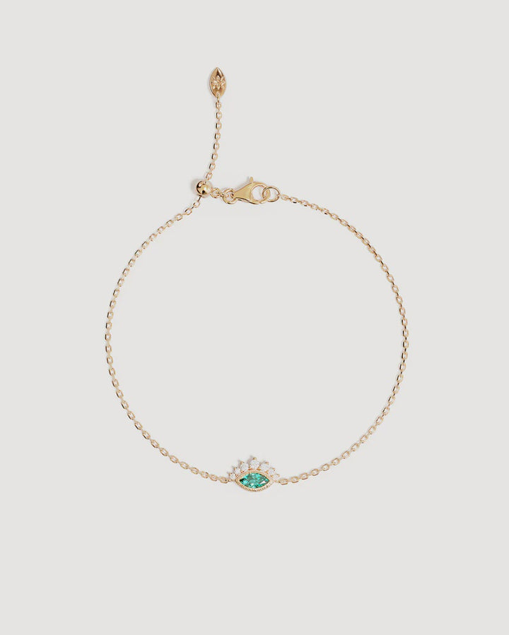 By Charlotte Hope and Protection Bracelet 18K Gold Vermeil