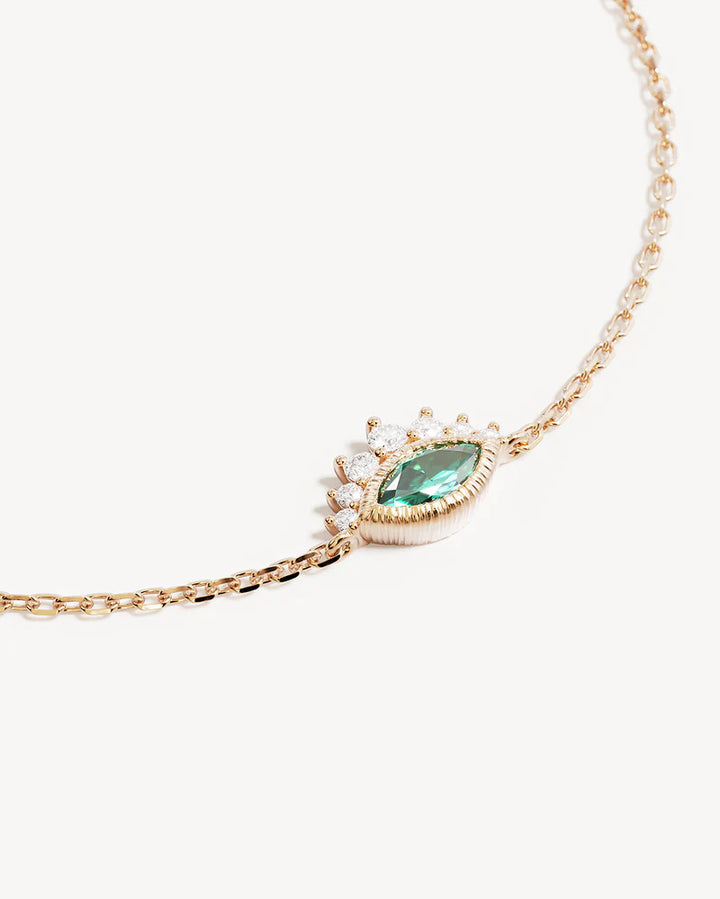 By Charlotte Hope and Protection Bracelet 18K Gold Vermeil