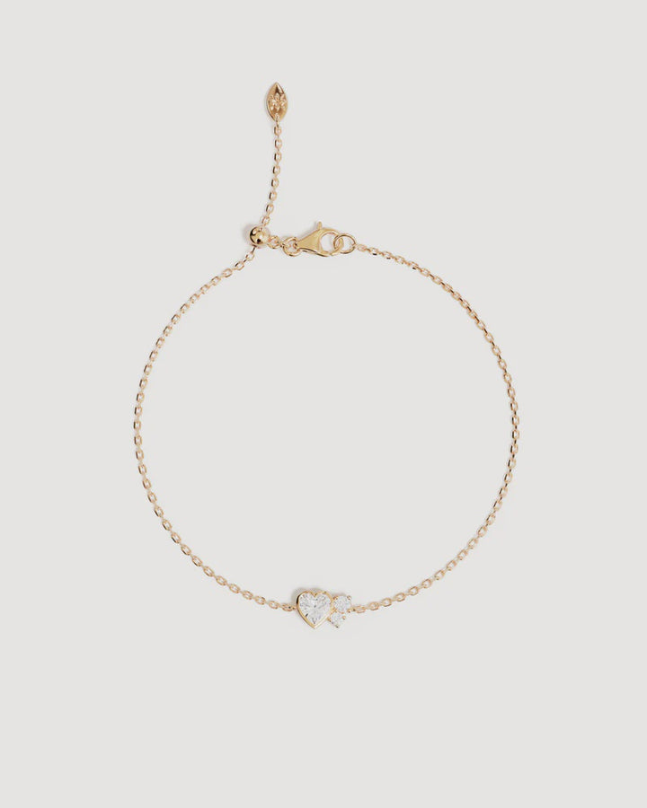 By Charlotte  Dream Lover Bracelet - 18K Gold Vermeil