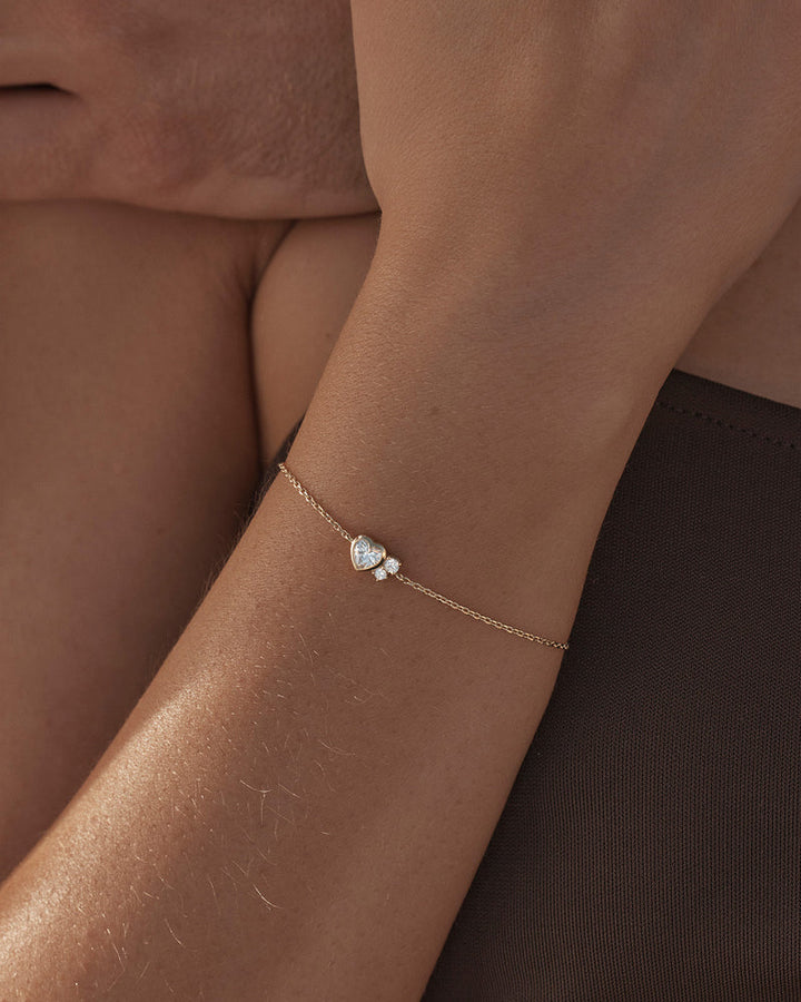 By Charlotte  Dream Lover Bracelet - 18K Gold Vermeil