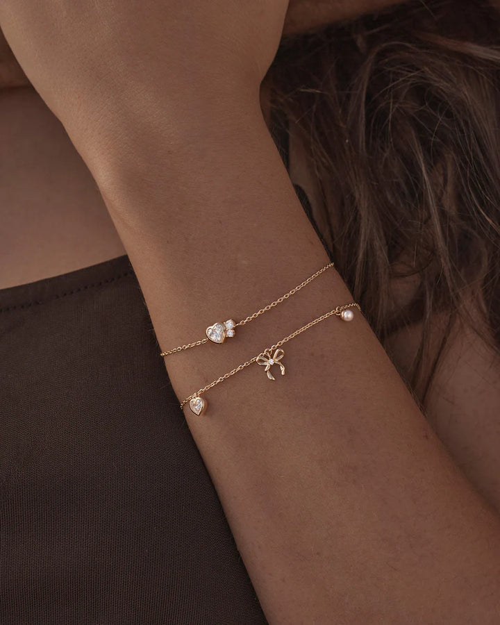 By Charlotte  Dream Lover Bracelet - 18K Gold Vermeil