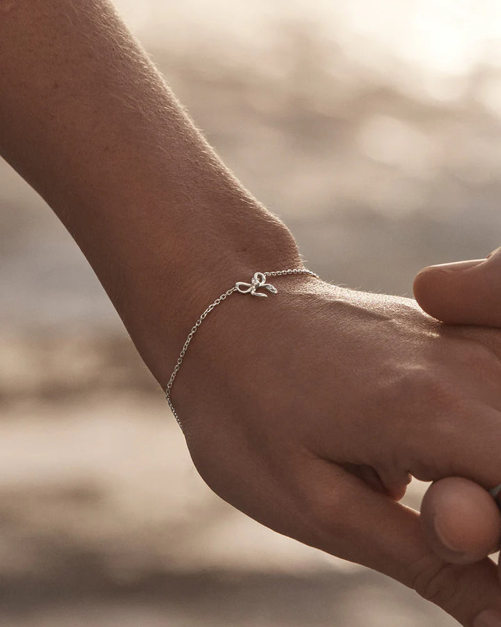 By Charlotte Forever More Bow Bracelet - Sterling Silver