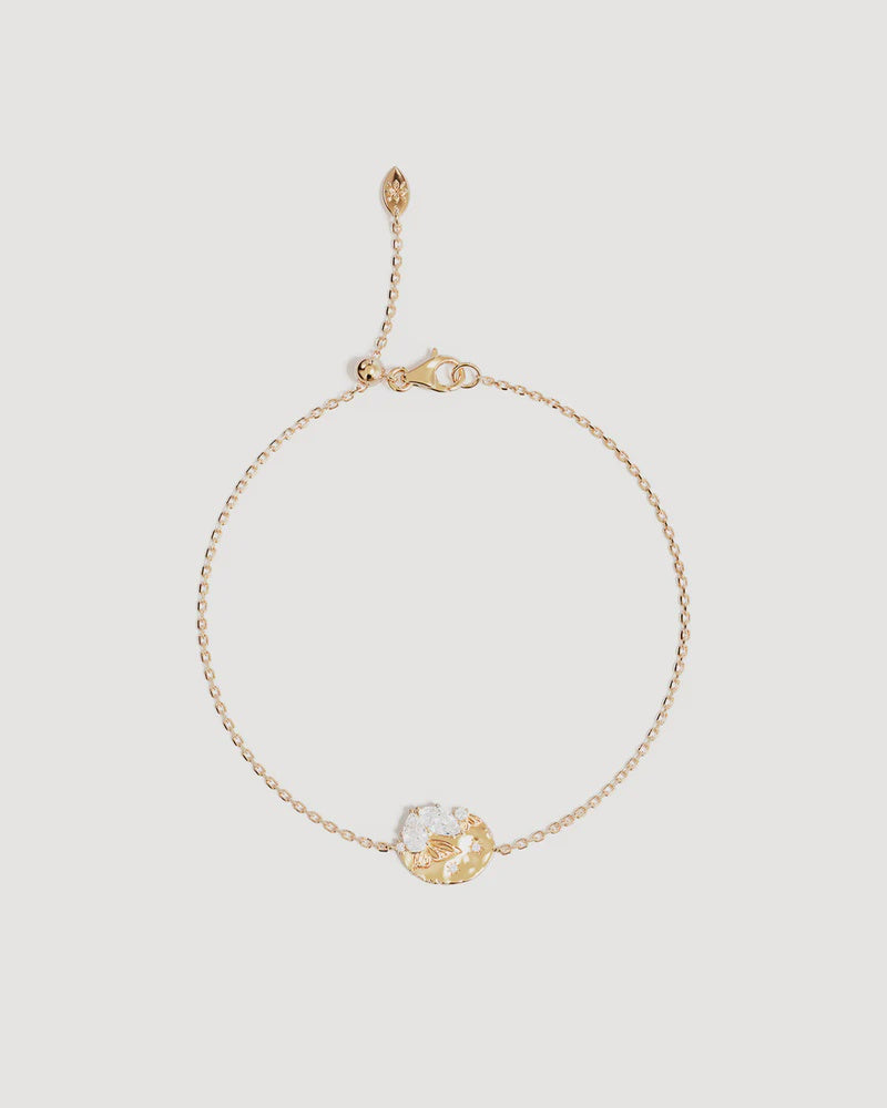 By Charlotte With Wings I Fly Bracelet - 18k Gold Vermeil