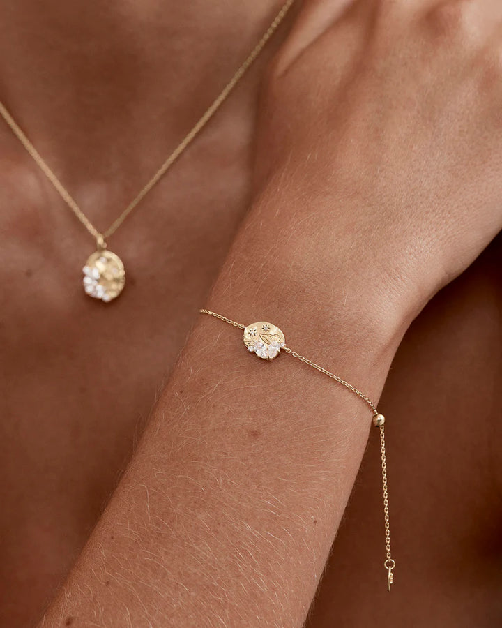By Charlotte With Wings I Fly Bracelet - 18k Gold Vermeil