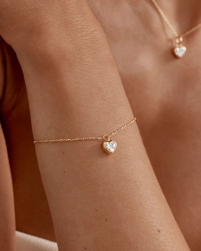 By Charlotte Love You More Bracelet - 18k Gold Vermeil