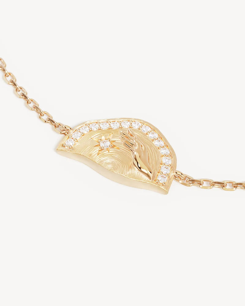 By Charlotte Together We Are Magic Bracelet My Stars 18K Gold Vermeil