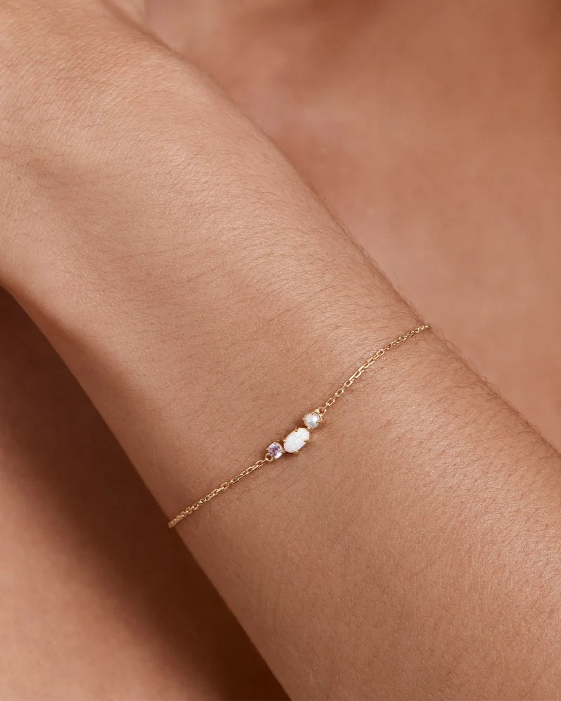 By Charlotte Cosmic Bloom Bracelet 18K Gold Vermeil