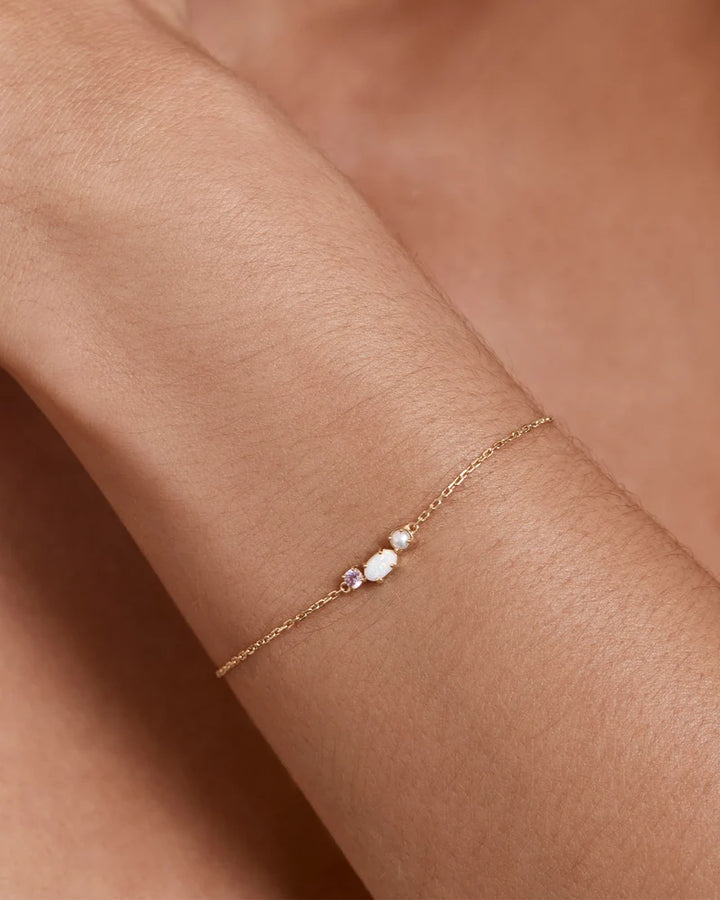 By Charlotte Cosmic Bloom Bracelet 18K Gold Vermeil