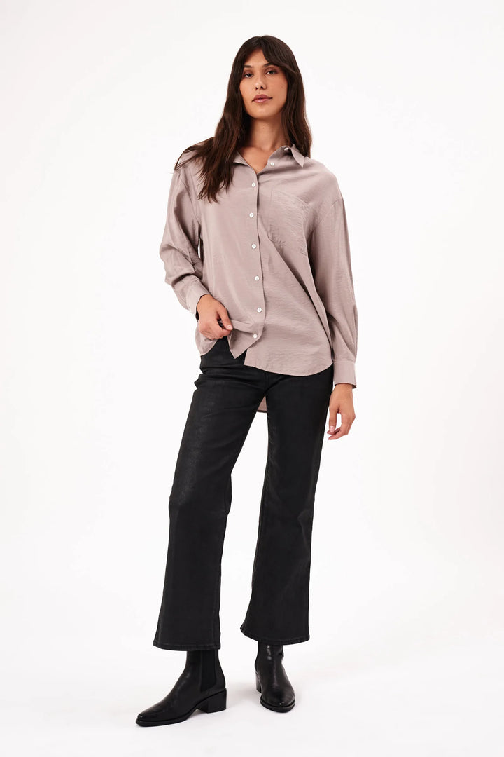 Rolla's Becca Shirt Bamboo - Light Taupe