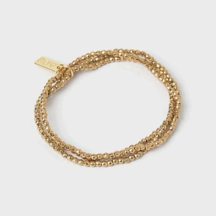 Arms Of Eve Birdie Gold Set Bracelet