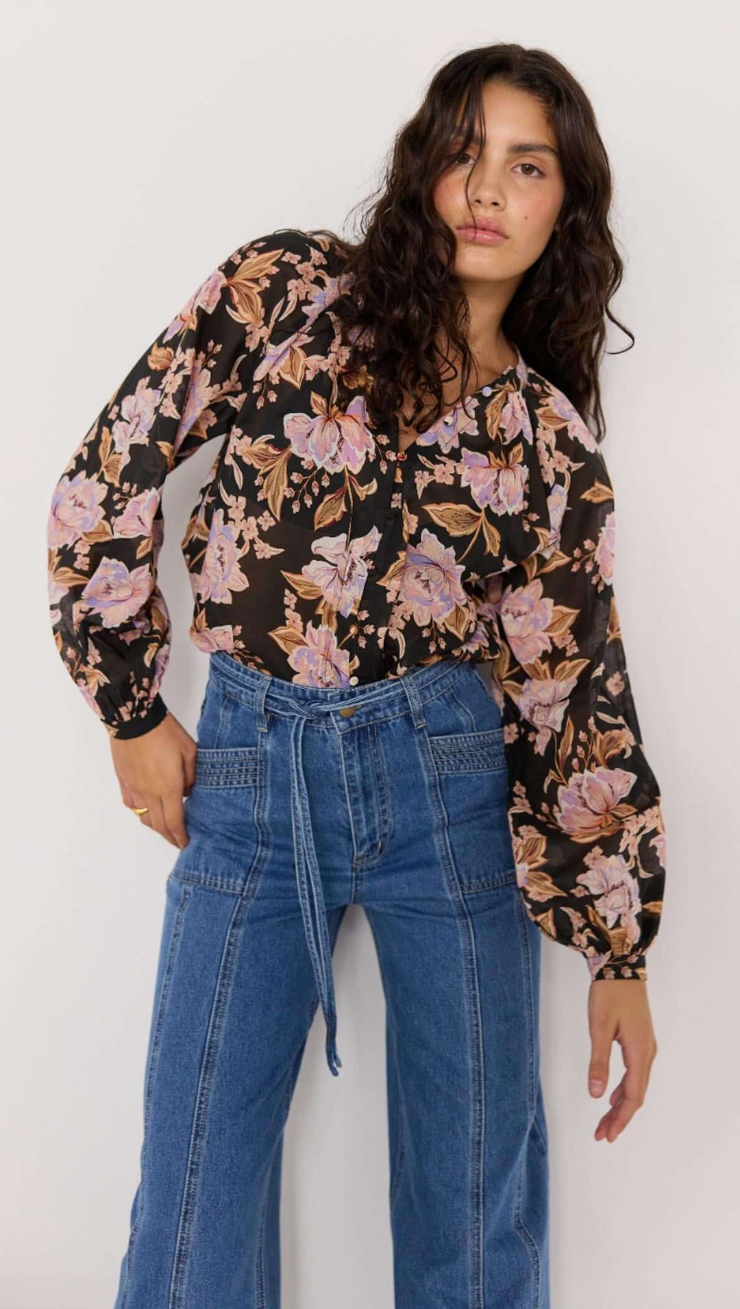 MinkPink Willow Blouse - Floral