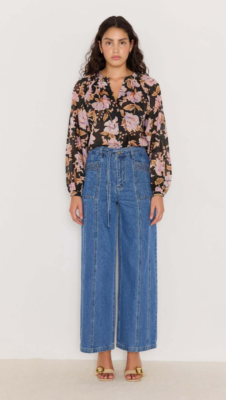 MinkPink Willow Blouse - Floral