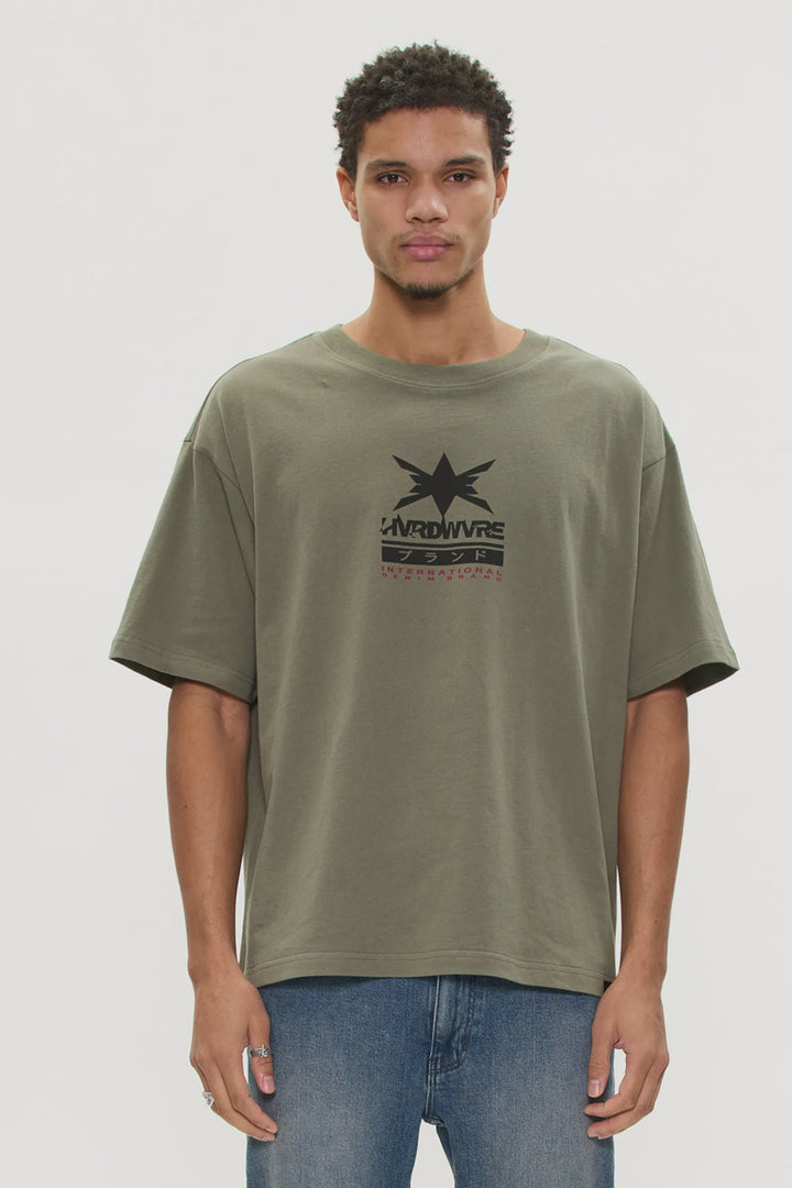 Abrand Bobby In Motion Tee - Sage Green