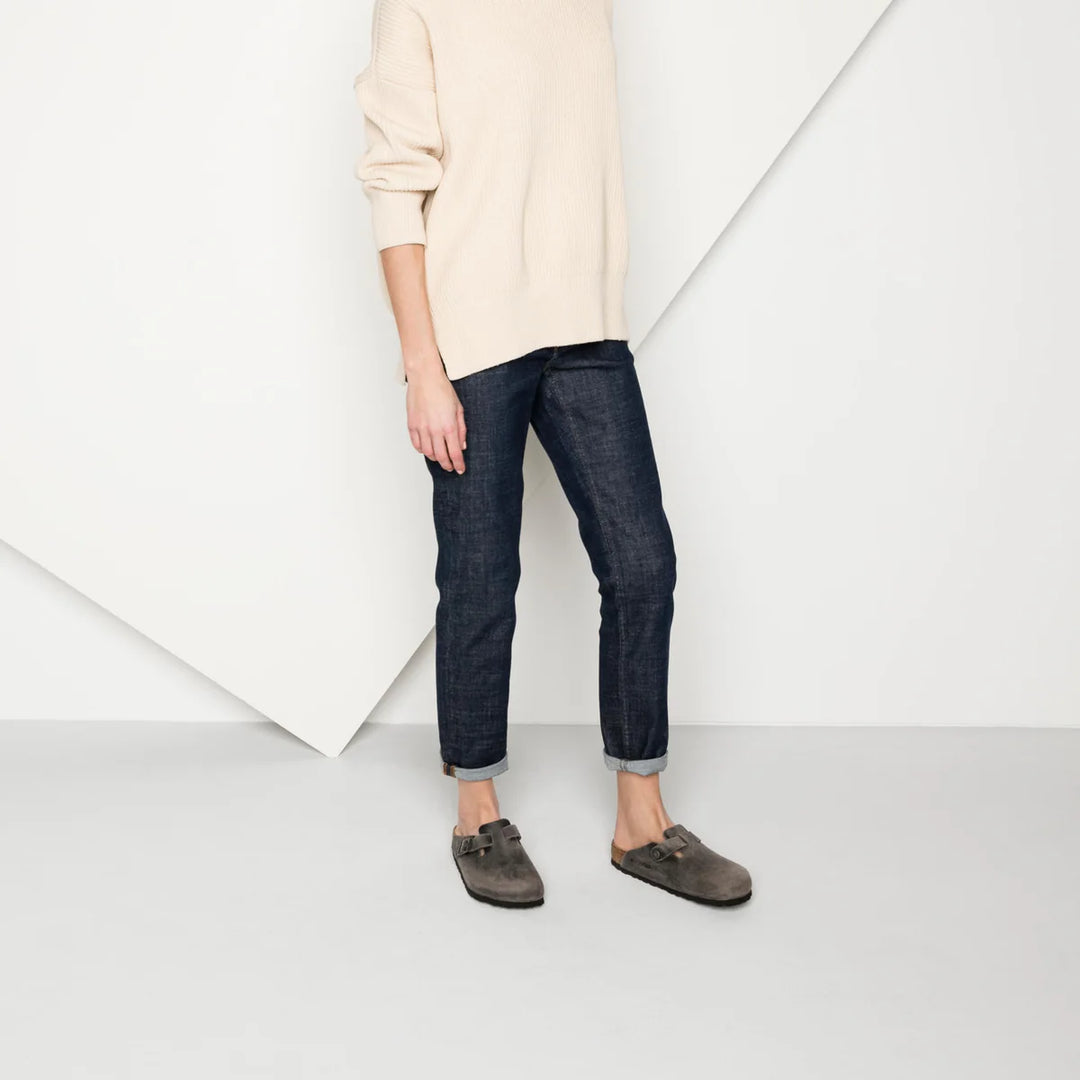 Birkenstock Boston Iron Oiled Leather SFB Narrow