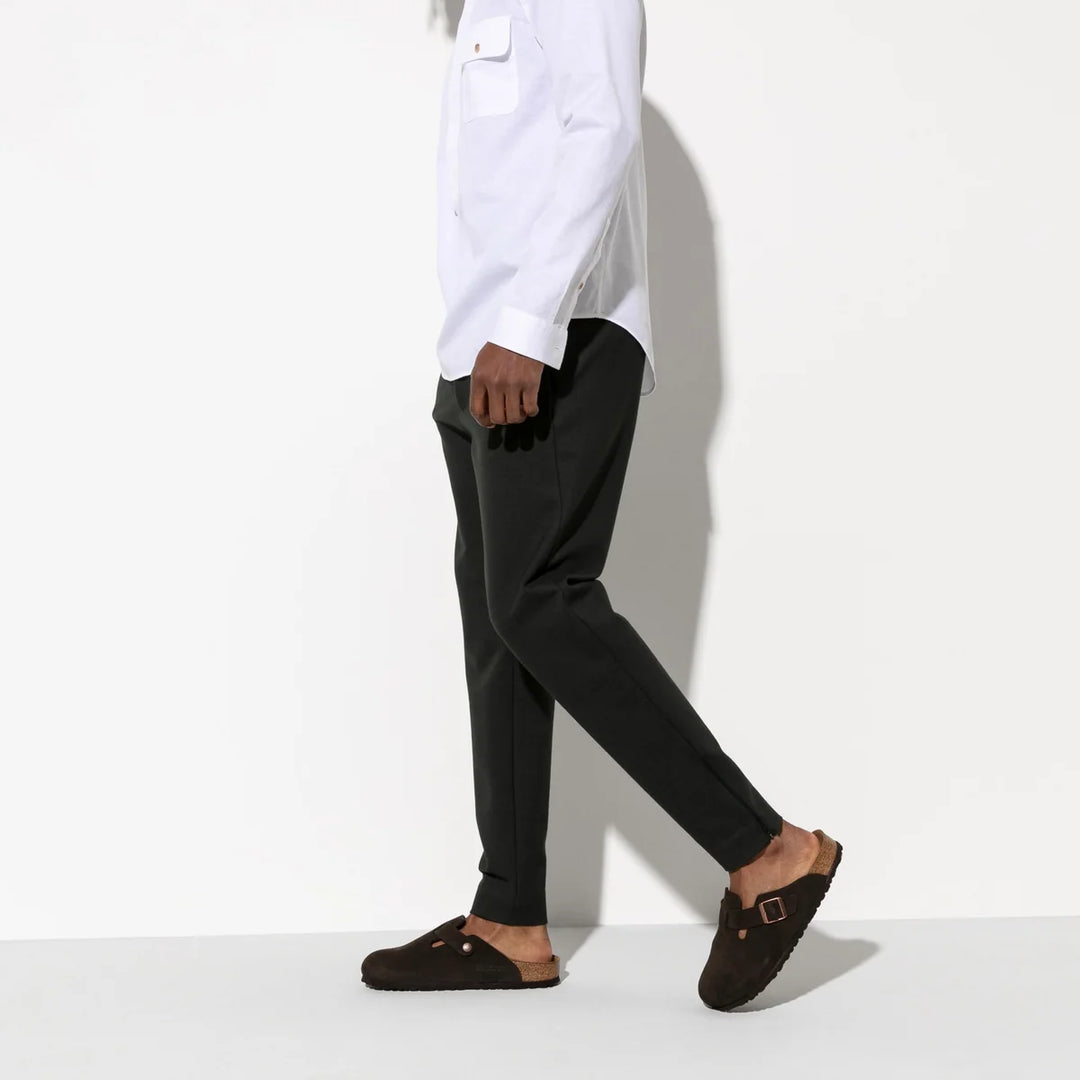 Birkenstock Boston SFB Mocca Suede Leather Narrow