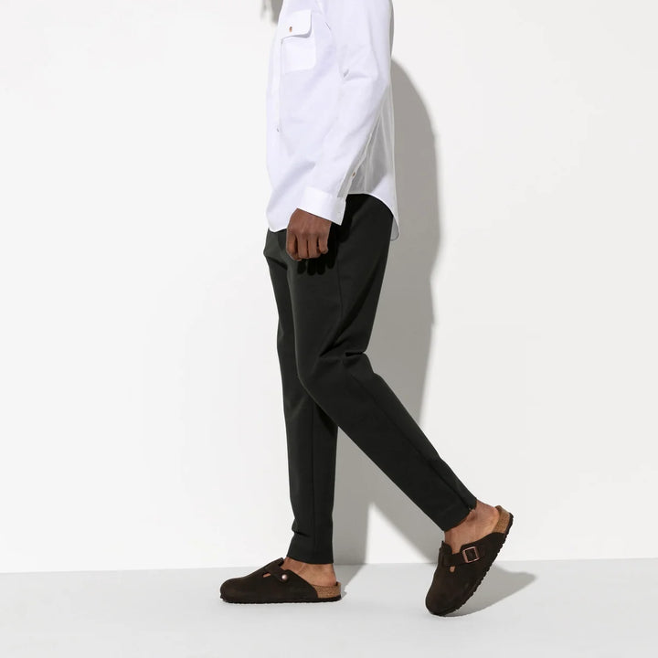 Birkenstock Boston SFB Mocca Suede Leather Narrow