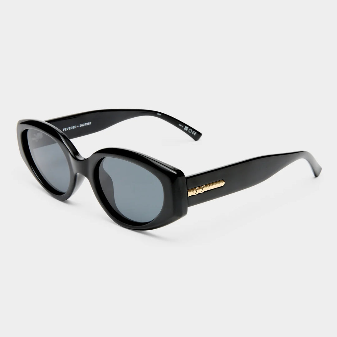 Le Specs Fevered + Sunglasses - Black