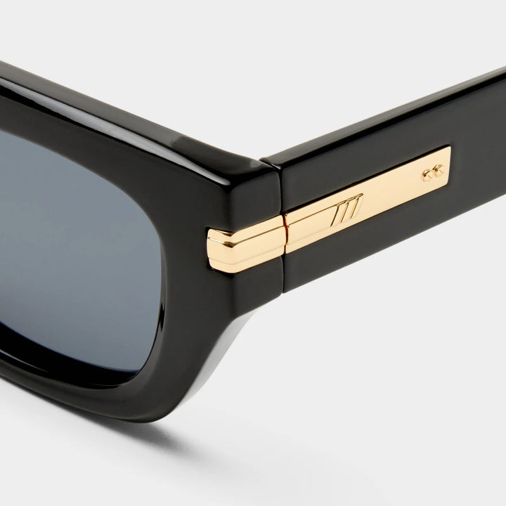 Le Specs Cubito + Sunglasses - Black