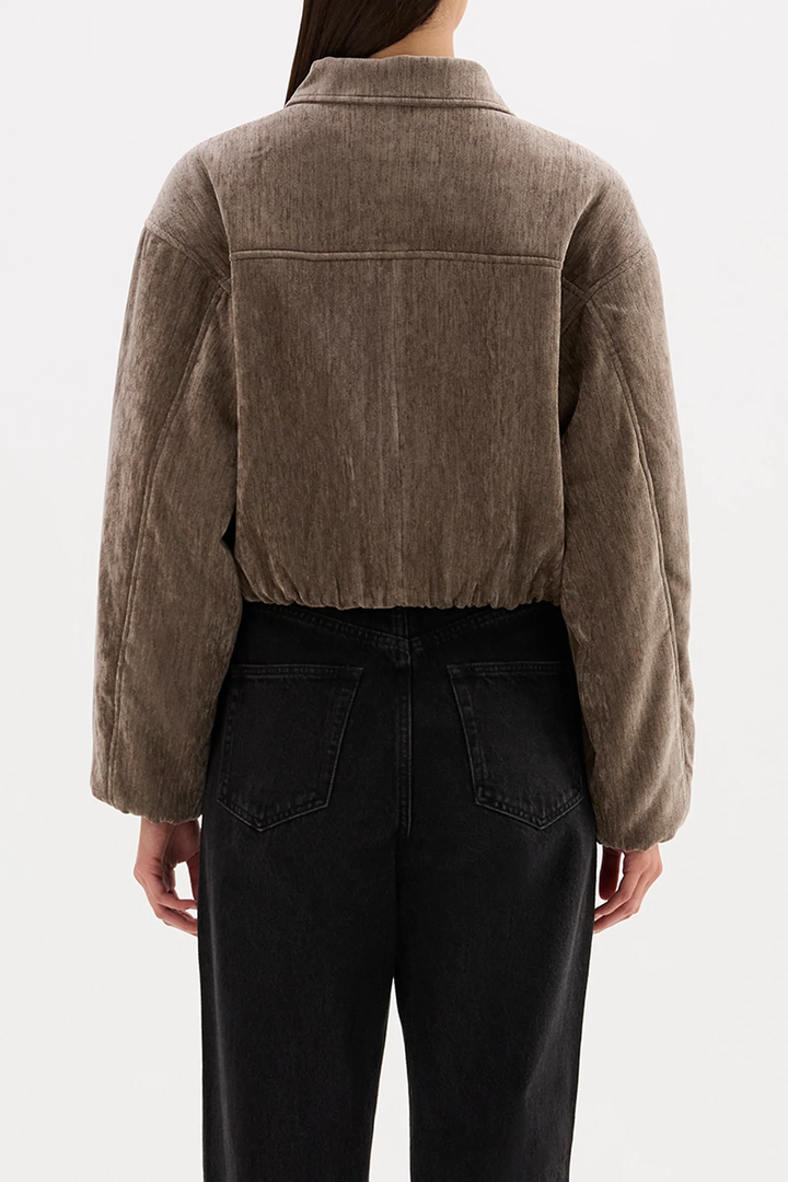 Nude Lucy Sabina Bomber - Driftwood