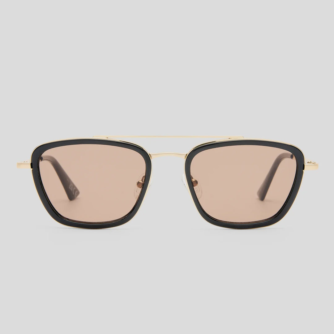 Le Specs Diametric Sunglasses - Gold/Black