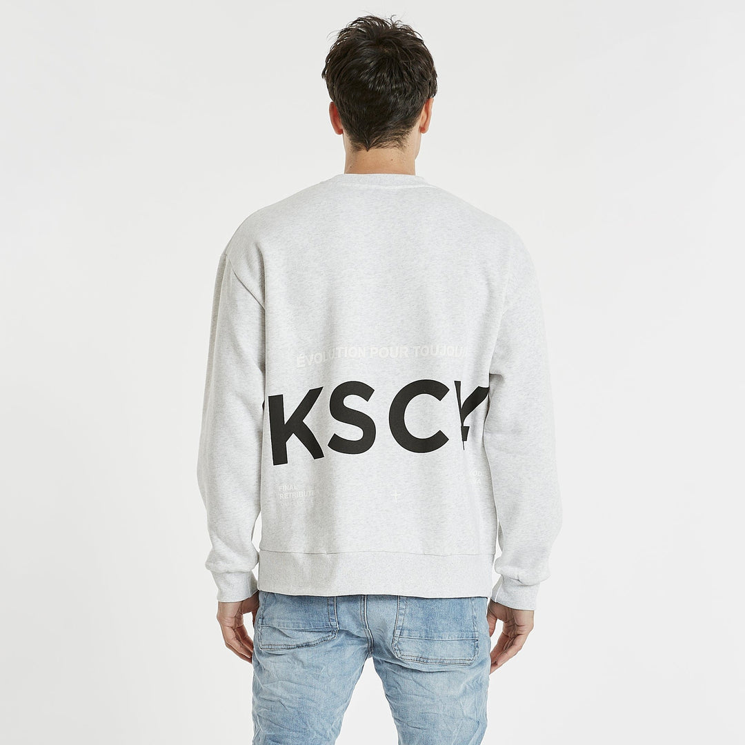 Calais Relaxed Sweater - Snow Marle