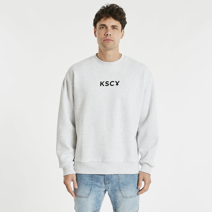 Calais Relaxed Sweater - Snow Marle