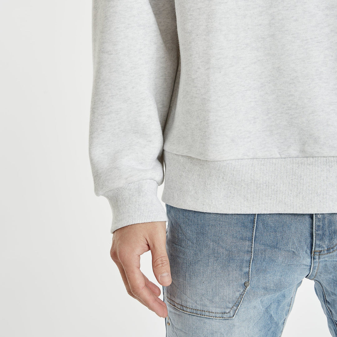 Calais Relaxed Sweater - Snow Marle