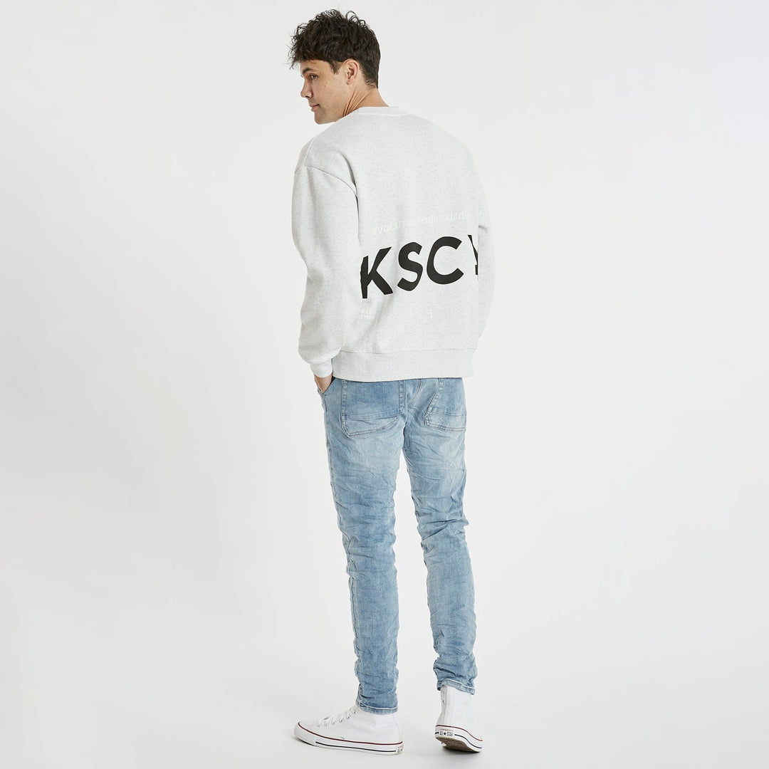 Calais Relaxed Sweater - Snow Marle