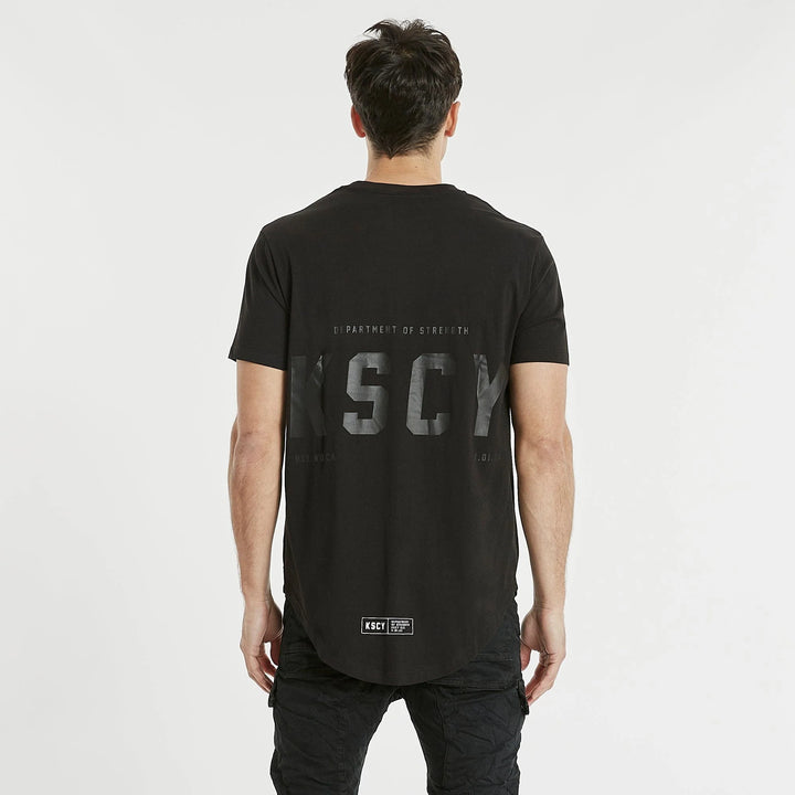 Canton Dual Curved Tee - Jet Black