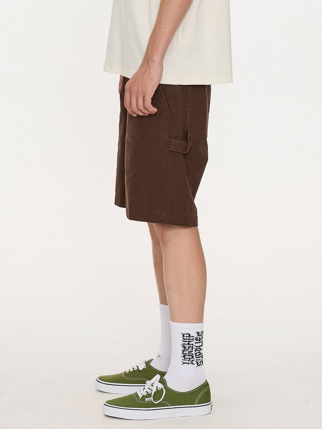 Worship Supplies Canvas Utility Short-Choc Brown