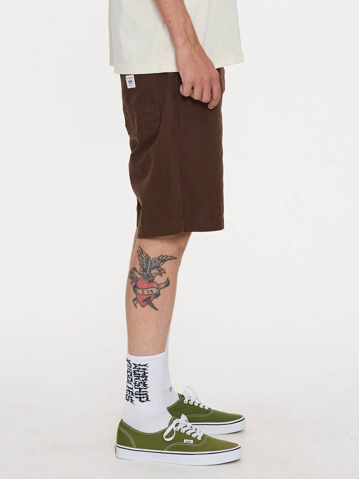 Worship Supplies Canvas Utility Short-Choc Brown